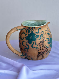 ** Harvest Pitcher in Teal