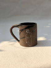 Dark Splatter Mug in Black