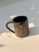 Dark Splatter Mug in Black