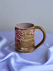 Desert Dreaming Pink Flower Mug