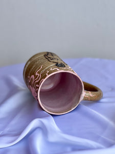 Desert Dreaming Pink Flower Mug