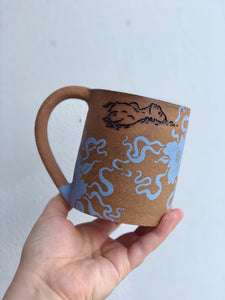 Swim Babe Mug in Cornflowers - Second