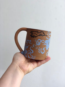 Swim Babe Mug in Cornflowers - Second