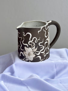 Harvest Pitcher in Dark Floral