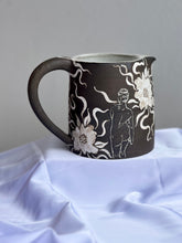 Harvest Pitcher in Dark Floral