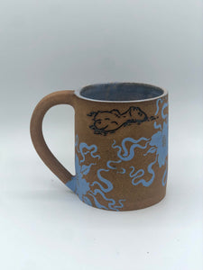 Swim Babe Mug in Cornflowers - Second