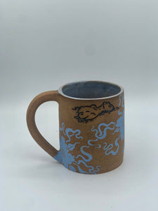 Swim Babe Mug in Cornflowers - Second