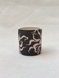 Dark Flower Cup in Pink