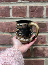 Desert Dreaming Black Flower Mug - Second