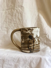 Desert Dreaming White Flower Mug