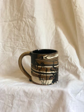 Desert Dreaming Black Flower Mug - Second